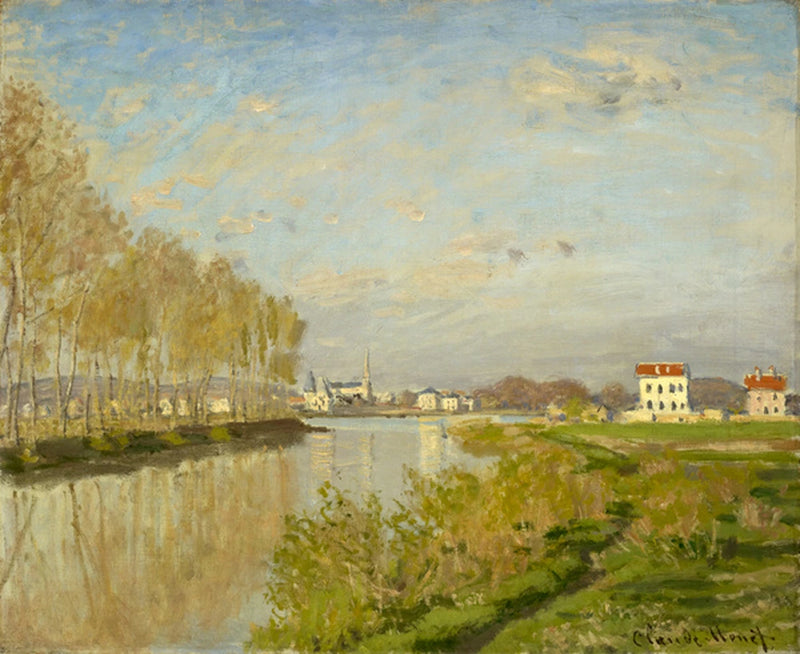 Die Seine bei Argenteuil W198 - Claude Monet