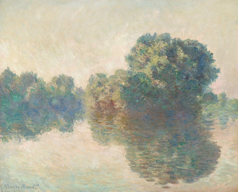 Die Seine in Giverny, NGA W1494 - Claude Monet