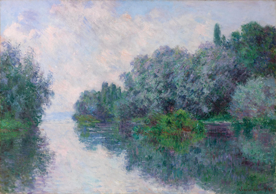 Die Seine bei Giverny - Claude Monet