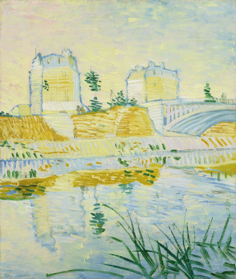 Die Seine mit der Pont de Clichy - Vincent van Gogh