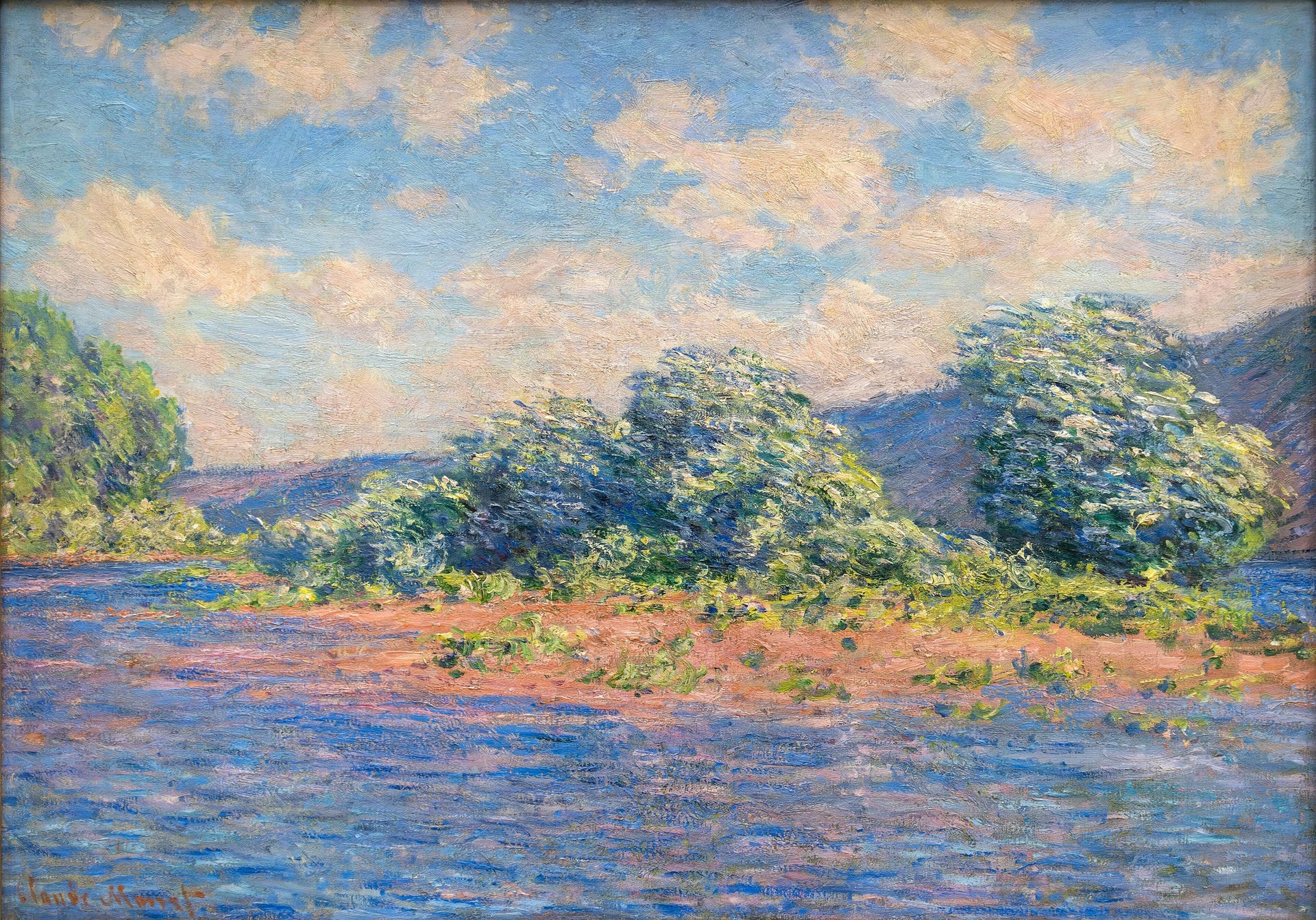 La Seine à Port-Villez W1263 de Claude Monet – musée d’Orsay RF 2009