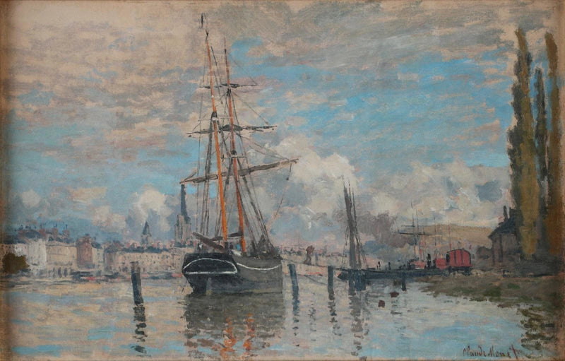 Die Seine in Rouen W218 - Claude Monet