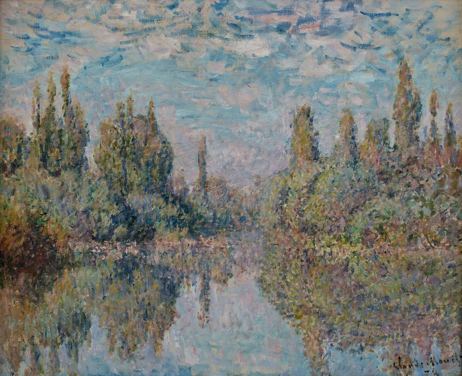 Die Seine bei Vetheuil - Claude Monet