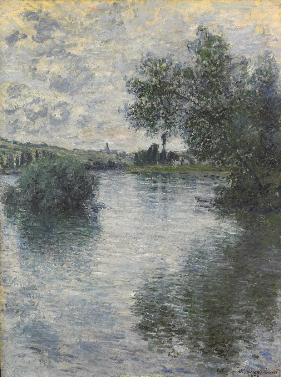 Die Seine bei Vétheuil - Claude Monet