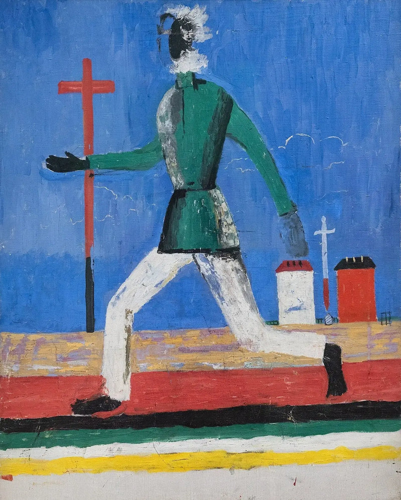 Gefühl der Gefahr - Kazimir Malevich