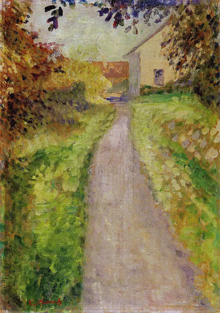 Gartenweg - Edvard Munch
