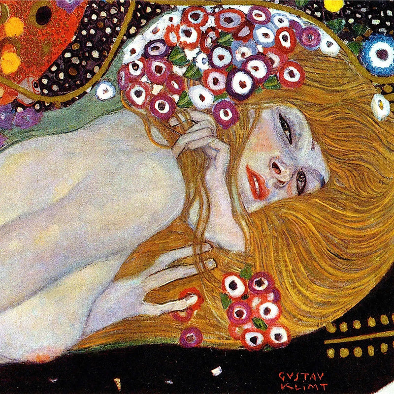 🐍 Wasserschlangen II (Detail) – Gustav Klimt (1904–1907)
