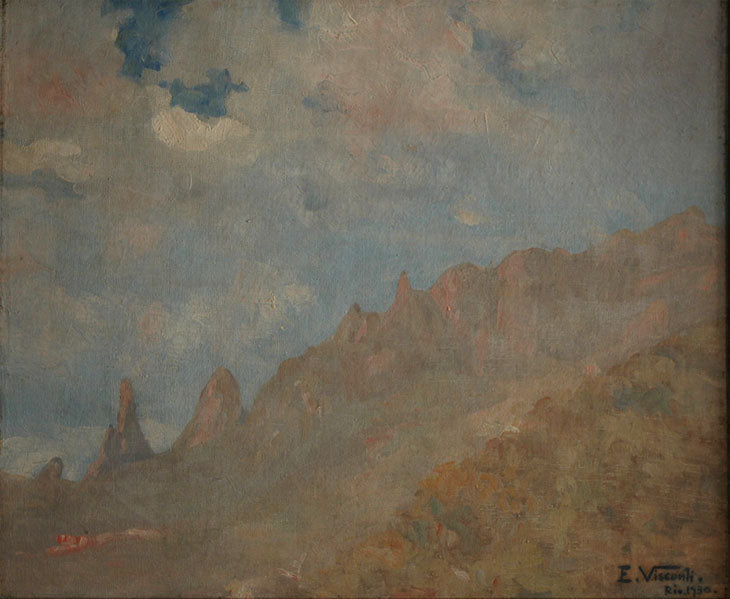 Serra de Teresópolis - Eliseu Visconti image 1 reproduction artisanale de tableau
