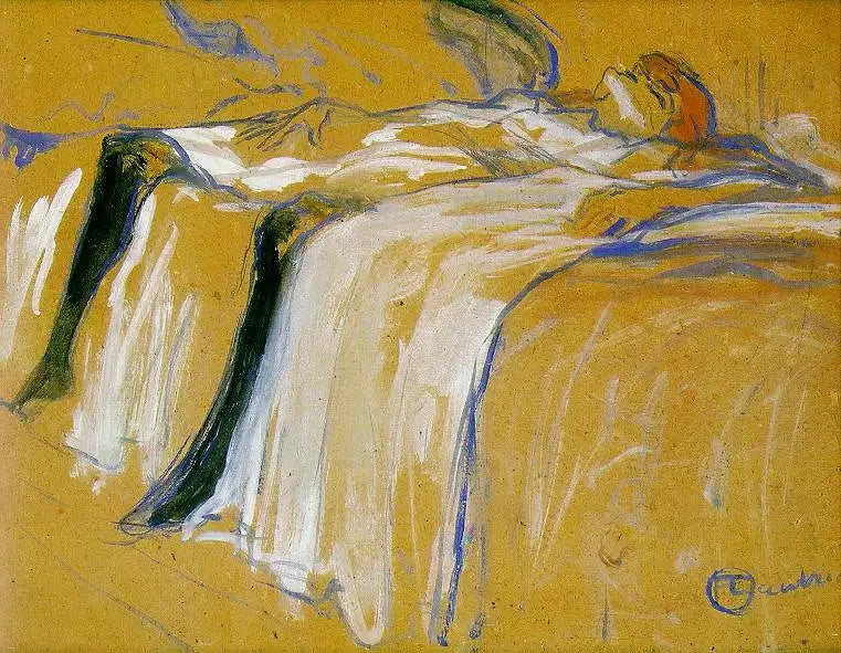 Allein - Henri de Toulouse-Lautrec