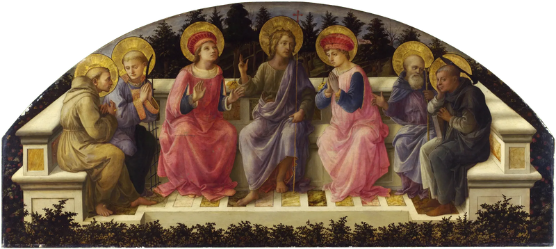 Sieben Heilige - Fra Filippo Lippi