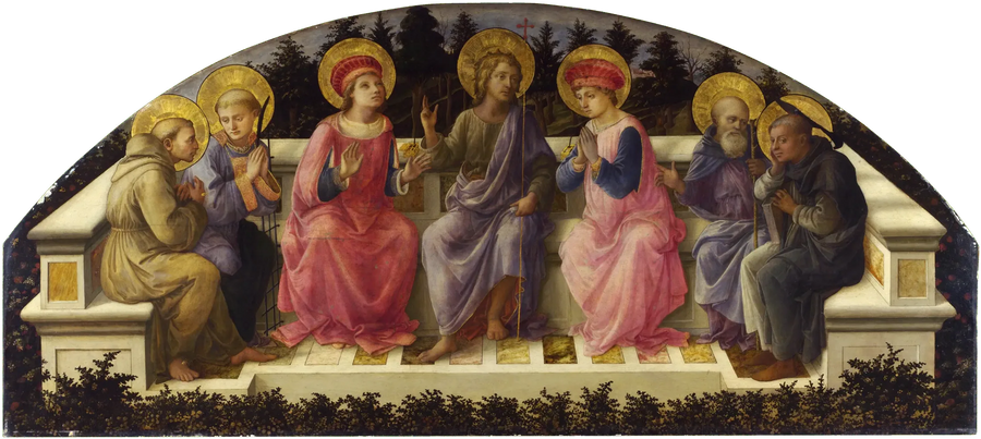 Sieben Heilige - Fra Filippo Lippi