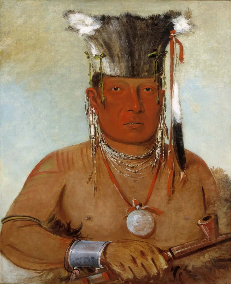 Sháw-da-mon-nee, hier ist er, ein tapferer - George Catlin