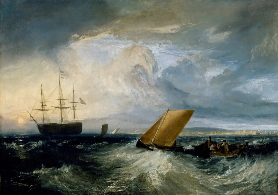 Sheerness vom Nore aus - J. M. W. Turner