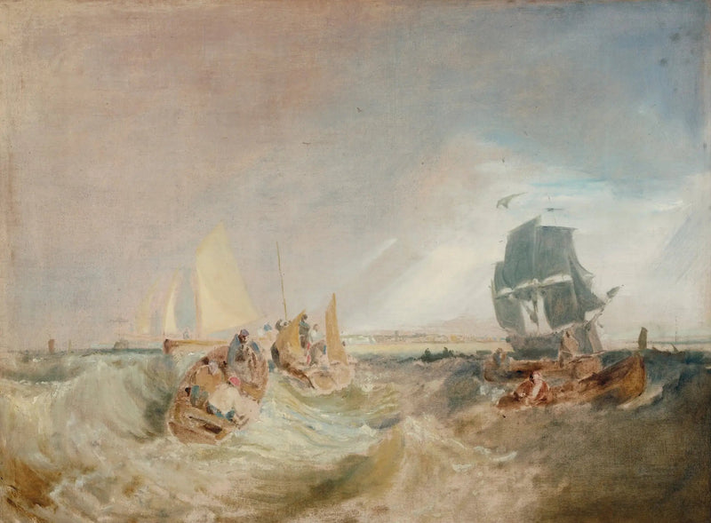 Versand an der Mündung der Themse - J. M. W. Turner