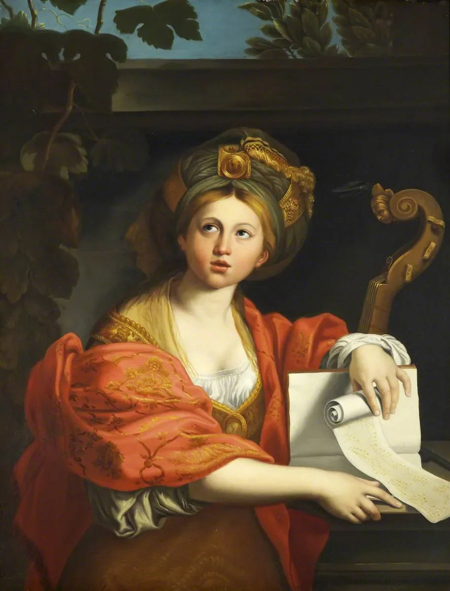 Sibilla Cumana (Die Sibylle von Cuma) - Domenichino