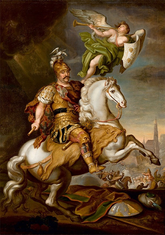 Jean III Sobieski à la bataille de Vienne - Jerzy Siemiginowski-Eleuter