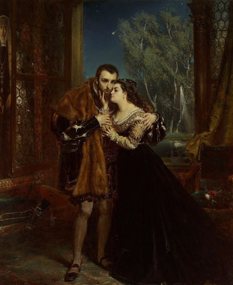Sigismond Auguste und Barbara am Hof von Radziwiłł in Vilnius - Jan Matejko