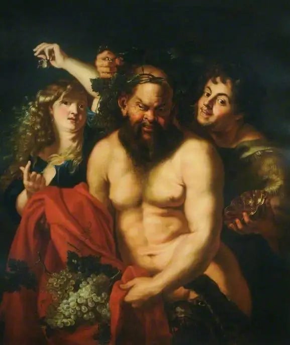Betrunkene Silene begleitet von Bacchantinnen - Peter Paul Rubens