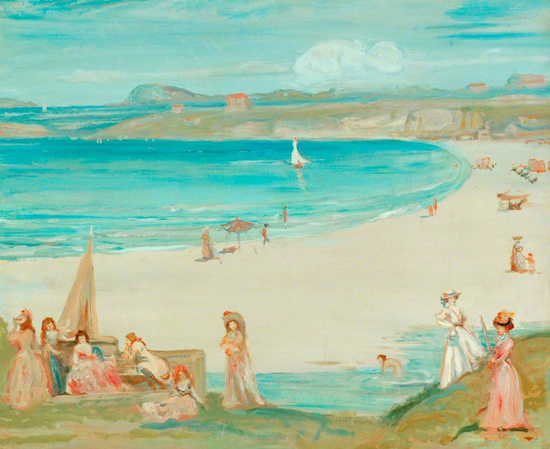 Silberne Strände - Charles Conder