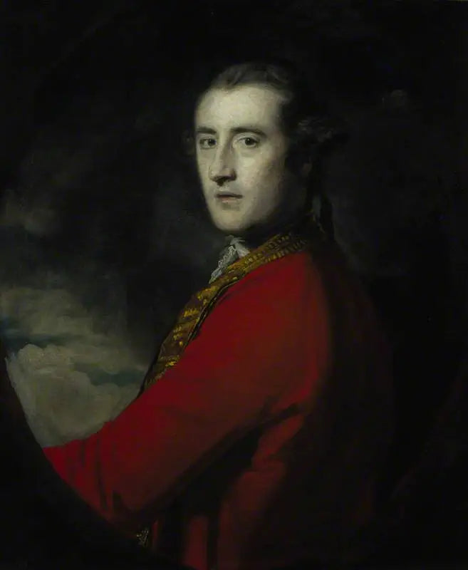 Sir David Lindsay, 4. Baron von Evelick (ca. 1732 - 1797) - Joshua Reynolds
