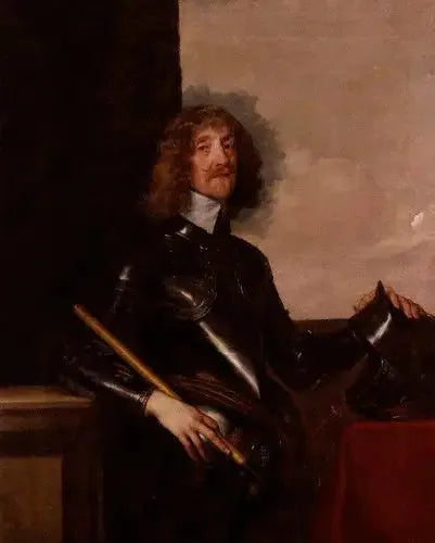 Sir Edmund Verney - Antoine van Dyck image 1 copie de tableau peinte à la main