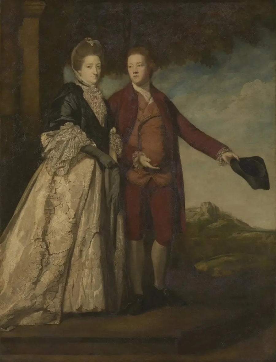 Sir Watkin Williams-Wynn und seine Mutter - Joshua Reynolds