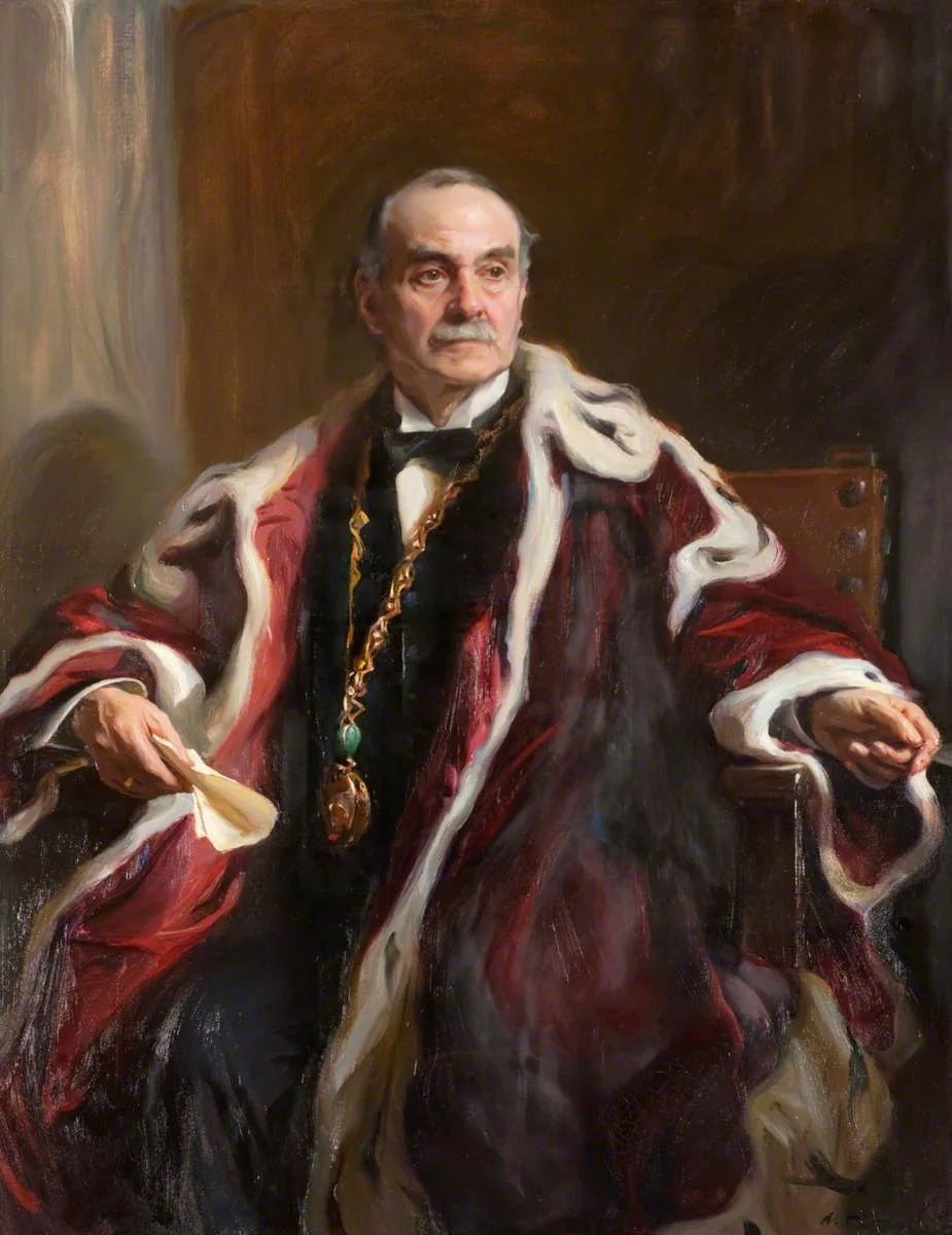Sir William High (1858–1934), Lord Provost de Dundee (1923–1929) - Philip de László image 1 reproduction artisanale de tableau