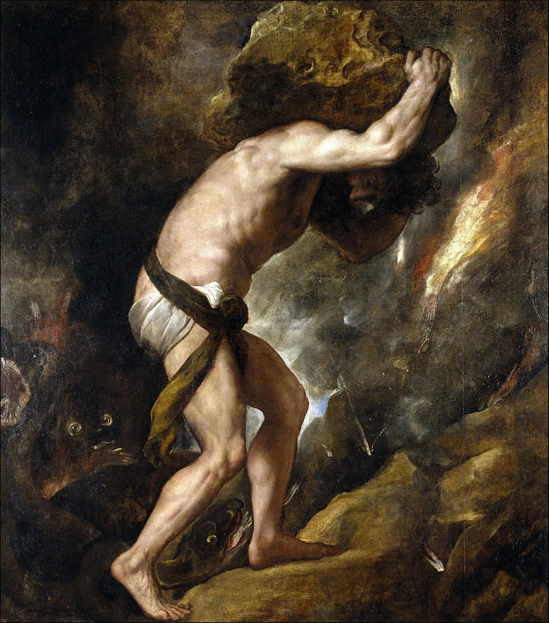 Sisyphos - Titian