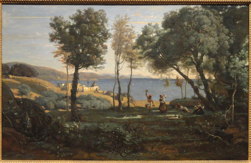 Umgebung von Neapel - Jean-Baptiste Camille Corot