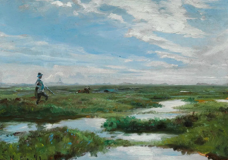 Skagen Heath nahe Brovandene - Peder Severin Krøyer