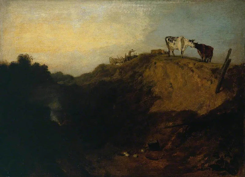 Skizze einer Bank mit Zigeunern - J. M. W. Turner