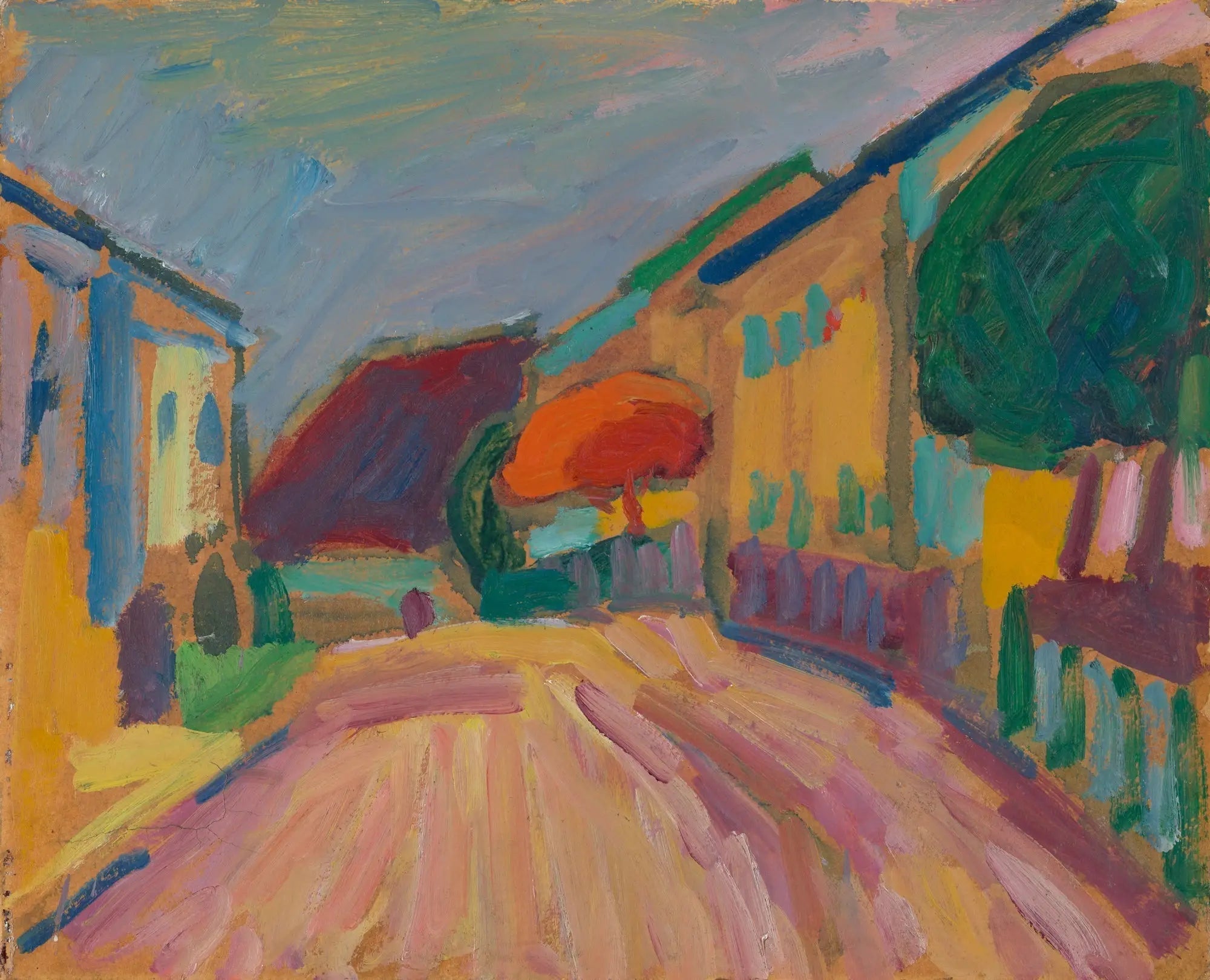 Skizze aus Murnau - Alexej von Jawlensky image 1 reproduction artisanale de tableau