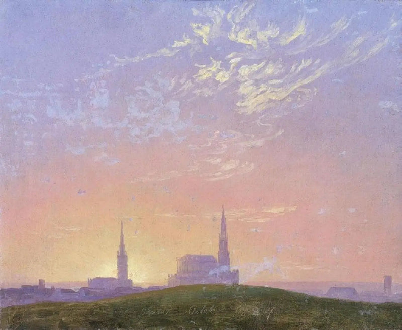 Abend - Caspar David Friedrich