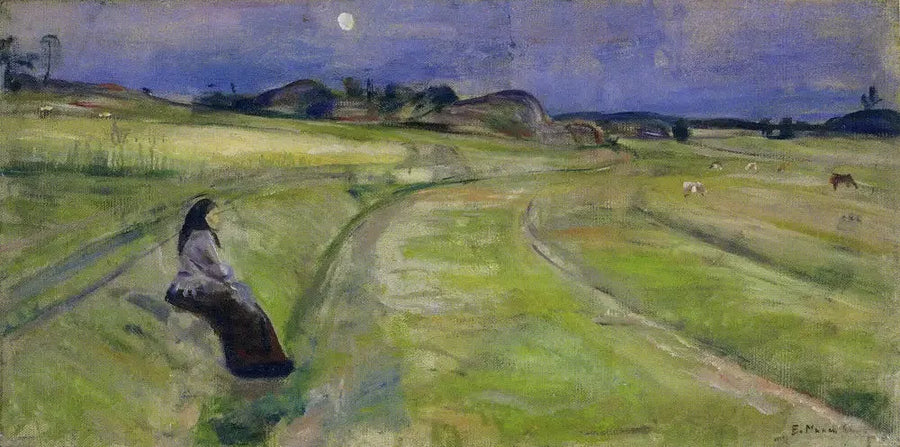 Abend - Edvard Munch