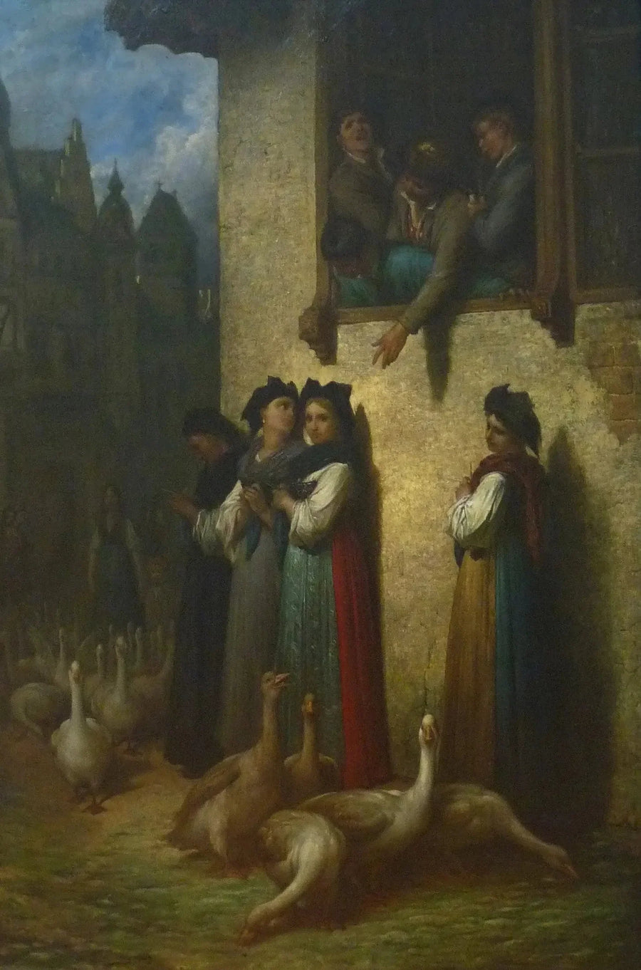 Abend in Elsass - Gustave Doré