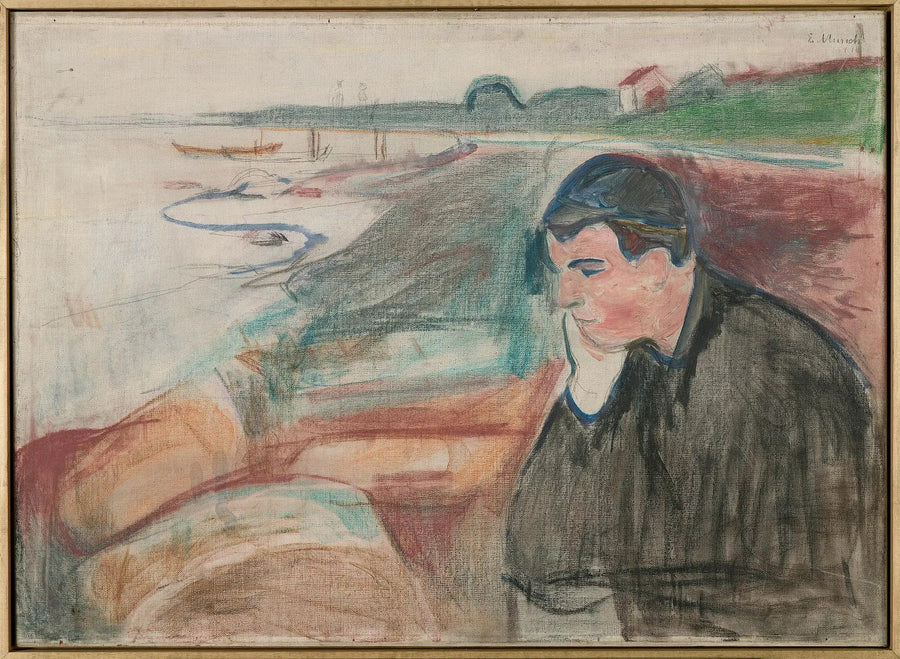 Abend. Melancholie - Edvard Munch