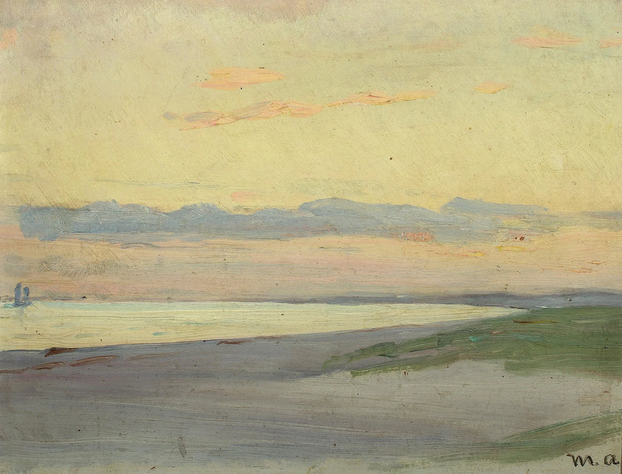 Abend in Skagen mit Meerblick. – Michael Peter Ancher