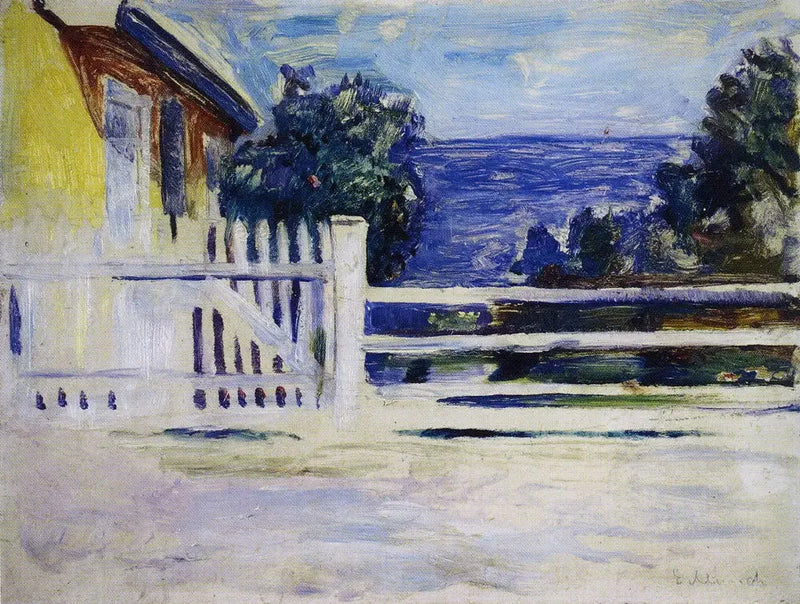 Sommerabend in Åsgårdstrand - Edvard Munch