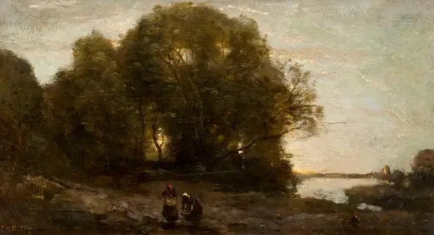 Abend - Jean-Baptiste Camille Corot