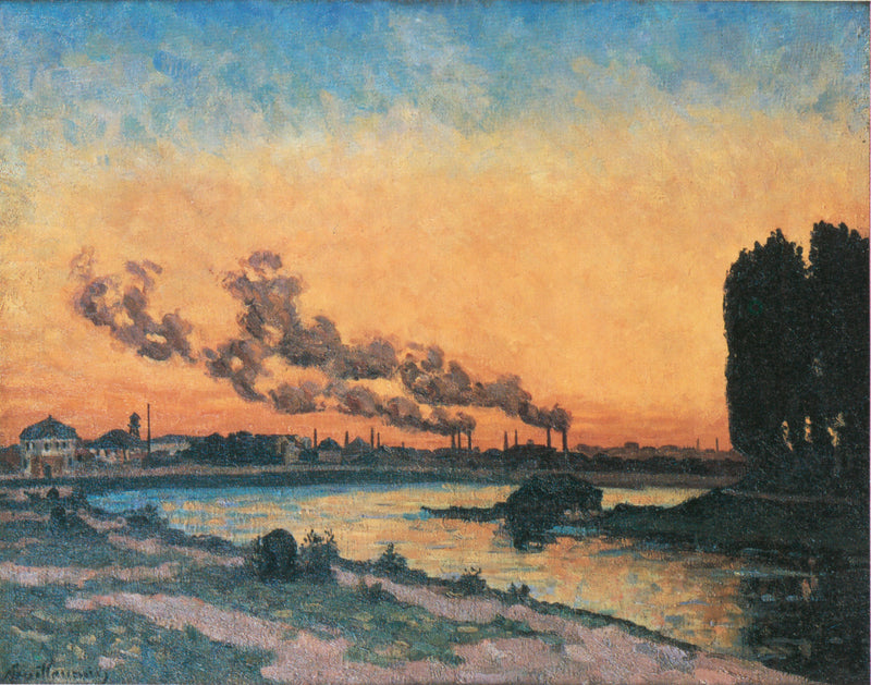 Sonnenuntergang in Ivry - Armand Guillaumin