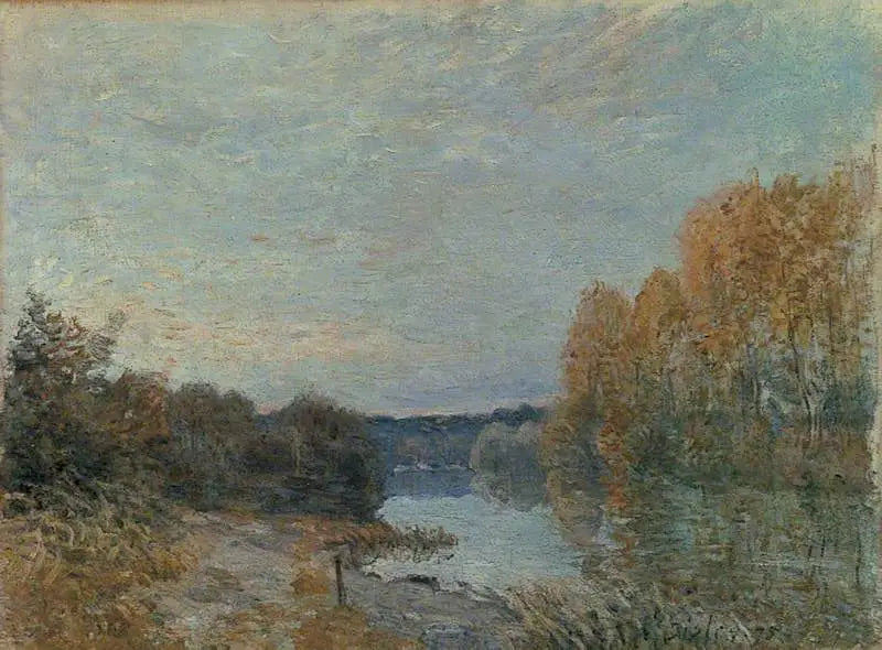 Sonnenuntergang - Alfred Sisley