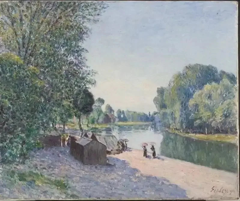 Morgenlicht - Alfred Sisley