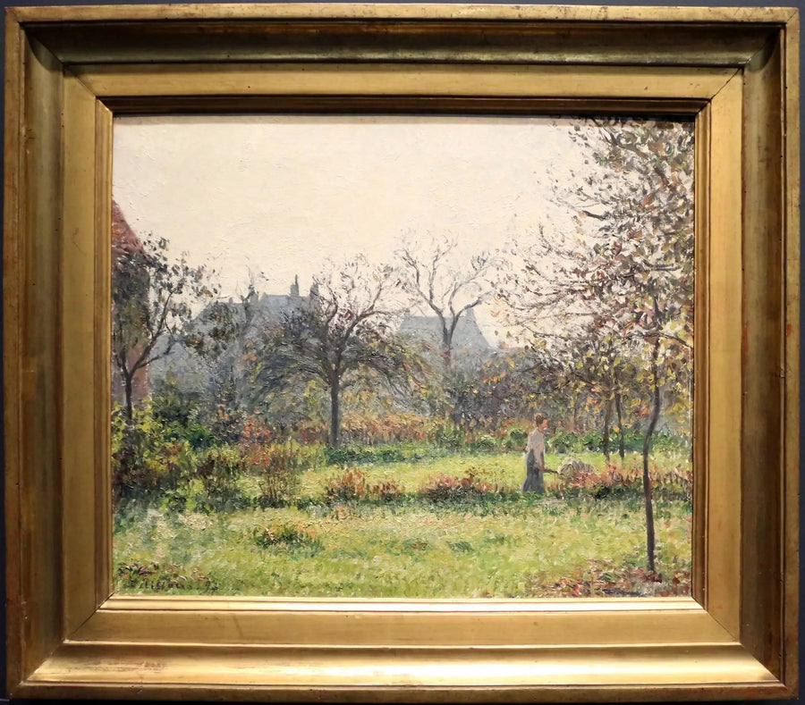 Morgenlicht, Herbst - Camille Pissarro