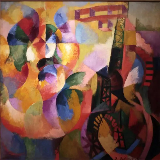 Sonne, Turm, Flugzeug - Robert Delaunay