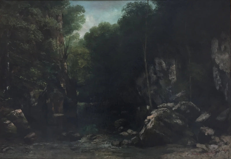 Einsamkeit - Gustave Courbet
