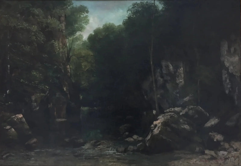 Einsamkeit - Gustave Courbet