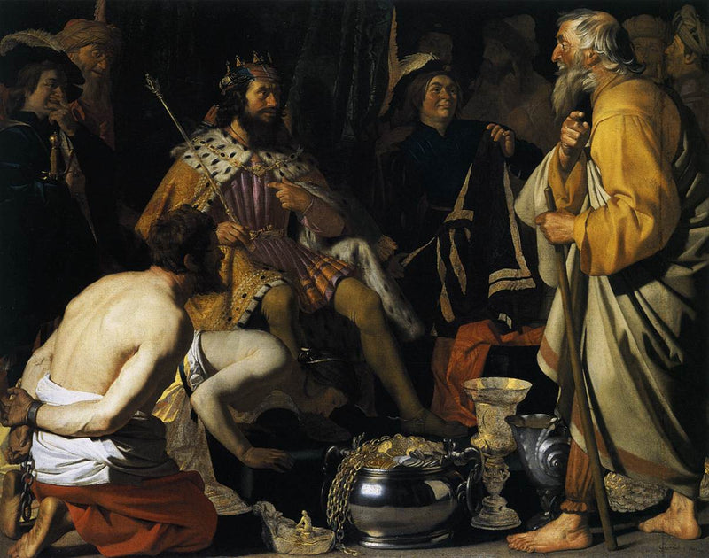 Solon und Crésus - Gerrit van Honthorst