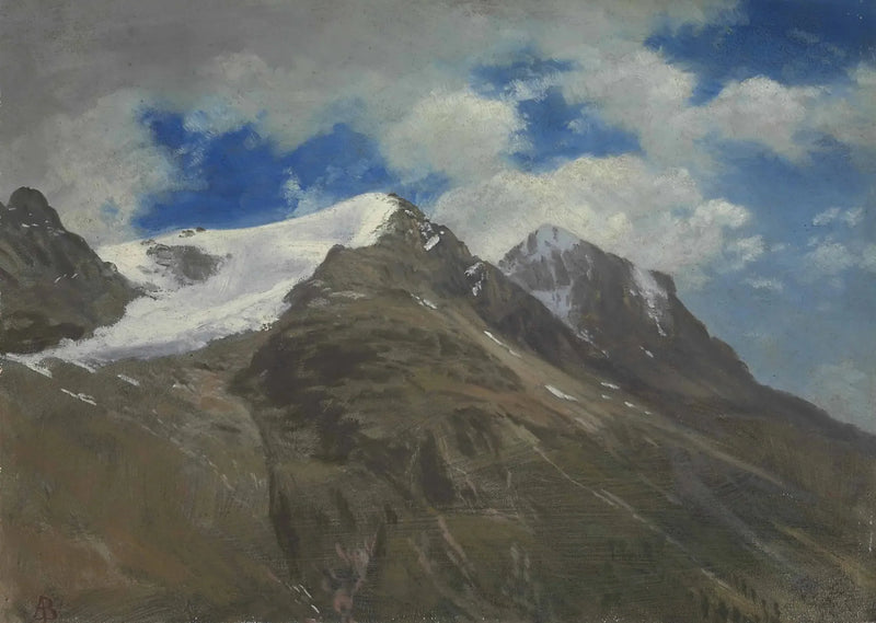 Gipfel der Rocky Mountains - Albert Bierstadt