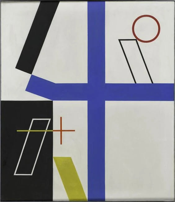Quatre espaces à croix brisée - Sophie Taeuber-Arp