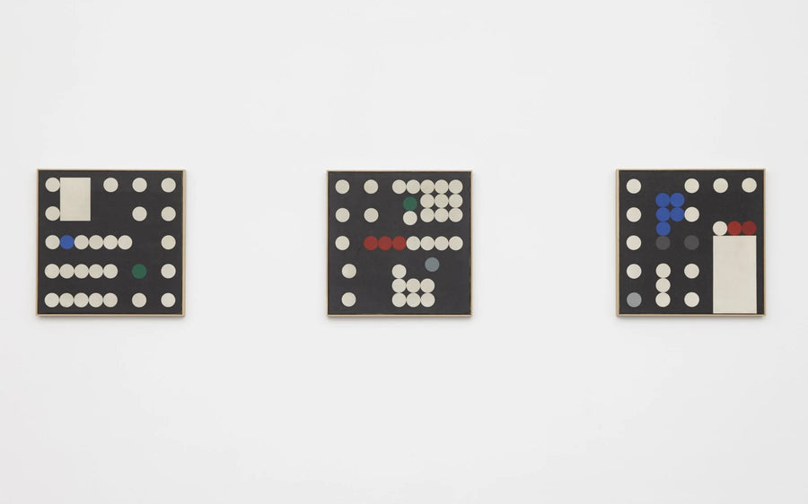 Composition in three parts* - Sophie Taeuber-Arp
